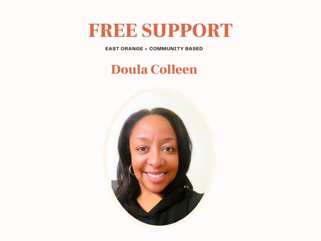 Free doula support NJ - East Orange doula providing Medicaid-covered birth and postpartum support